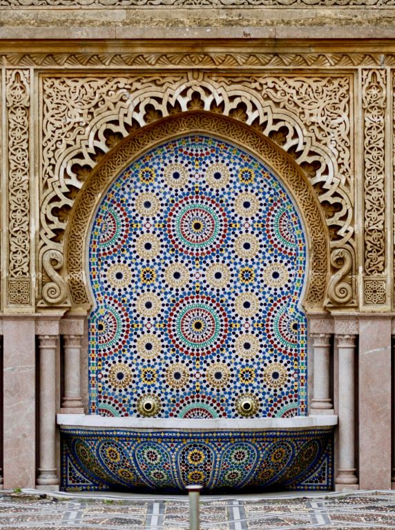 Tiled fountain, Rabat